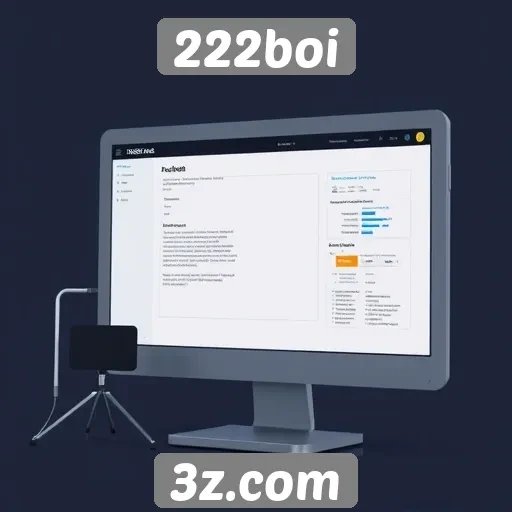 Especificações técnicas do site 222boi analisadas